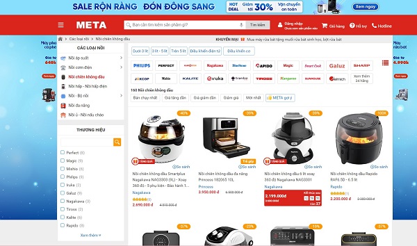 Website đồ gia dụng